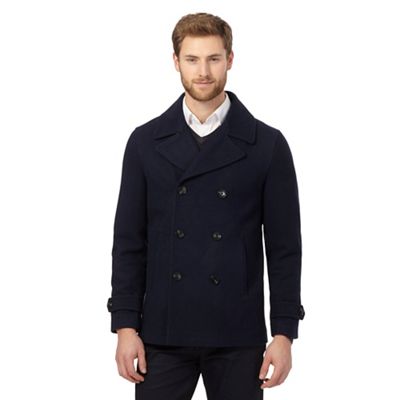 The Collection Navy reefer coat